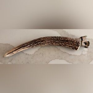 Cigar cutter made of Deer Antlers Pfeilring from Solingen